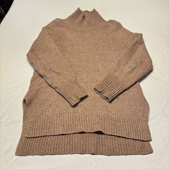 Calvin Klein Sweaters - Calvin Klein Pullover Sweater Womens M Pink Soft Knit Long Sleeve High‎ Low Hem